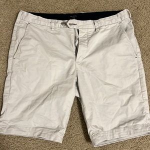 Ted Baker London light khaki shorts.